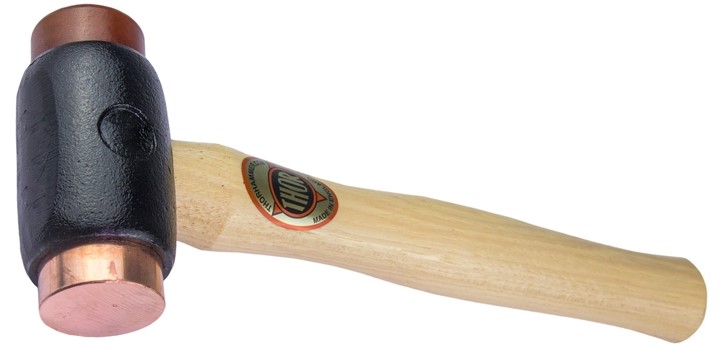 03-210 Size 1 Copper Hide Hammer