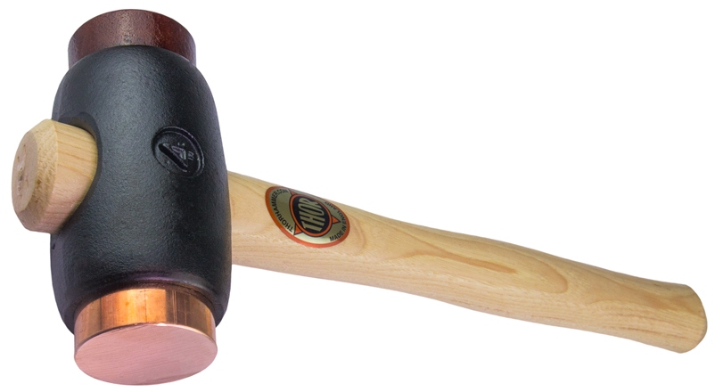 03-216 Size 4 Copper Hide Hammer