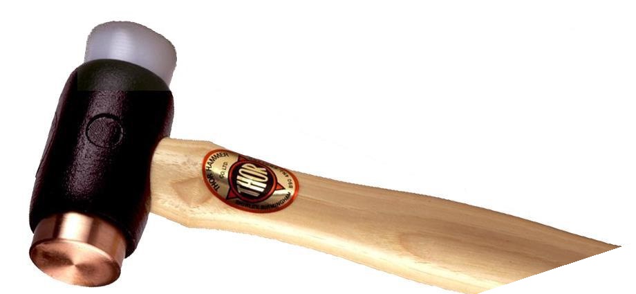 16-822 Size 5 Copper/Super Plastic Hammer