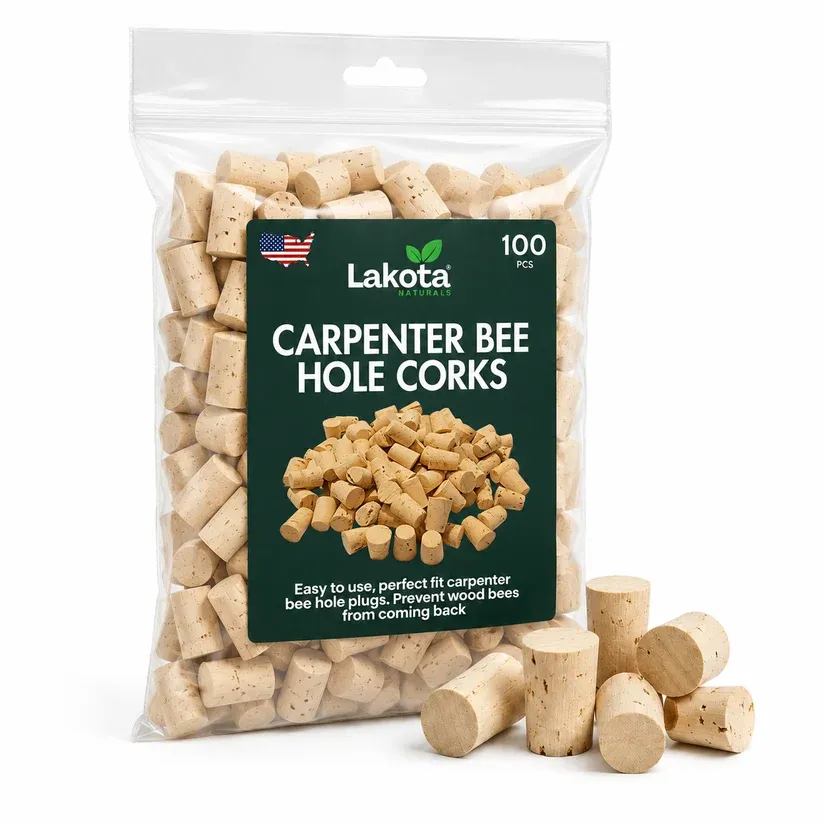 CARPENTER BEE CORKS - 100 PACK