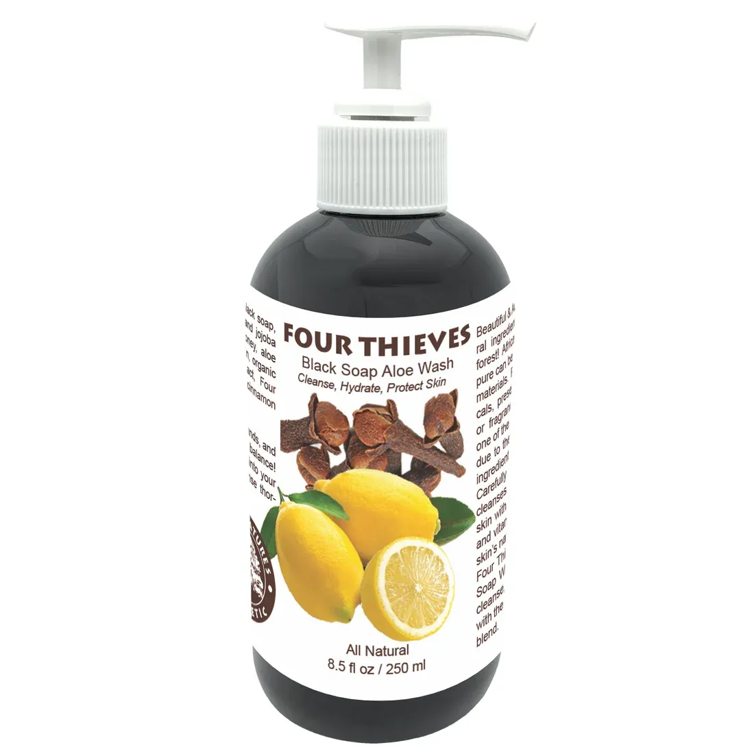 Four Thieves Black Soap Aloe Wash 8.5 fl oz / 250 ml