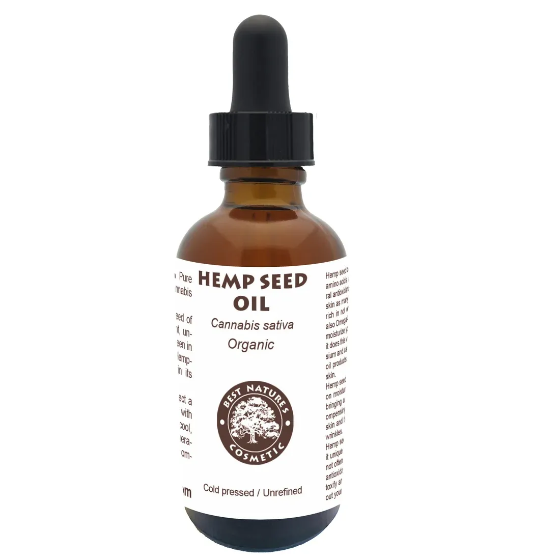Hemp Seed Oil Organic Cold Pressed
