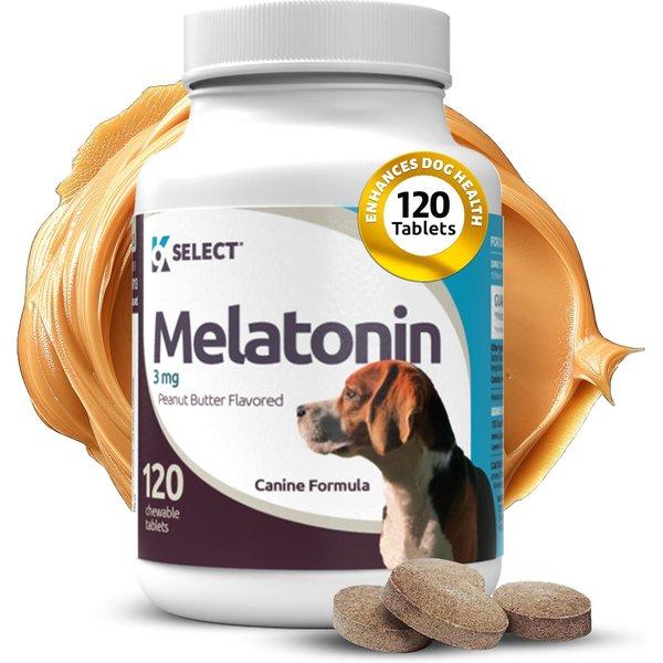 K9 Select 6MG Peanut Butter Melatonin for Dogs