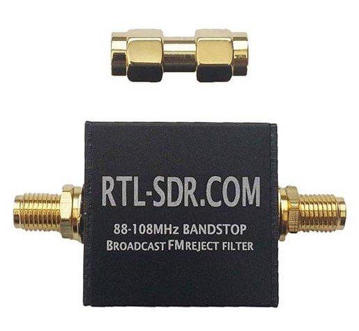 RTL-SDR Blog Broadcast FM Band-Stop Filter