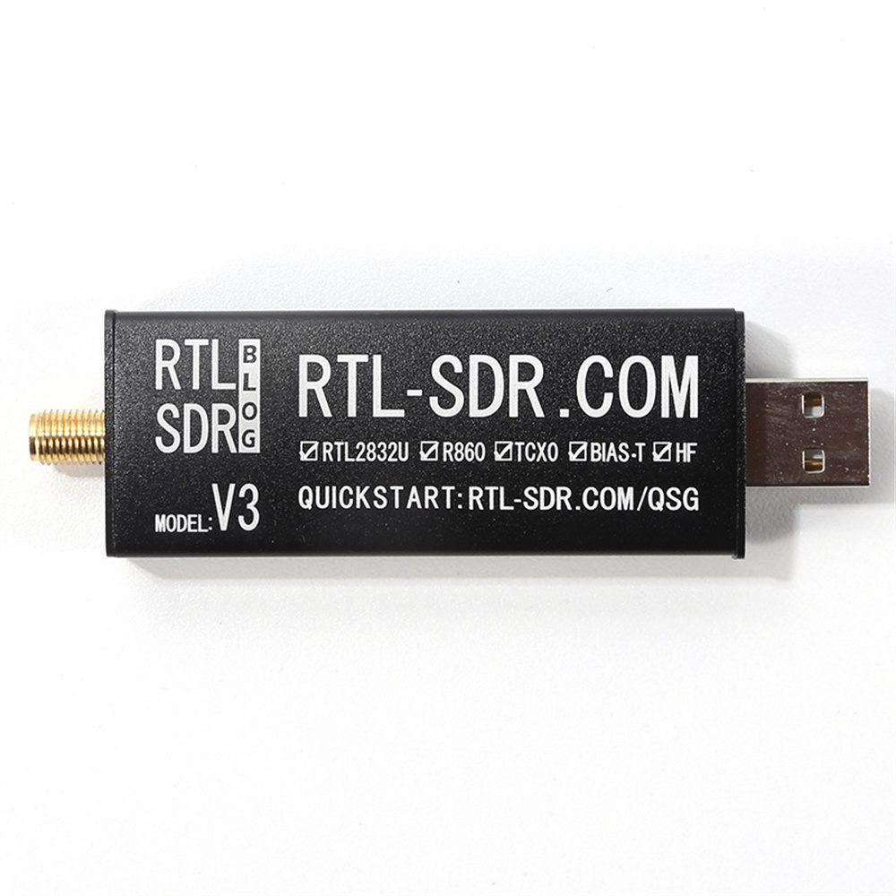 RTL-SDR Blog V3 R860 (R820T2) RTL2832U 1PPM TCXO SMA Software Defined Radio (Dongle Only)