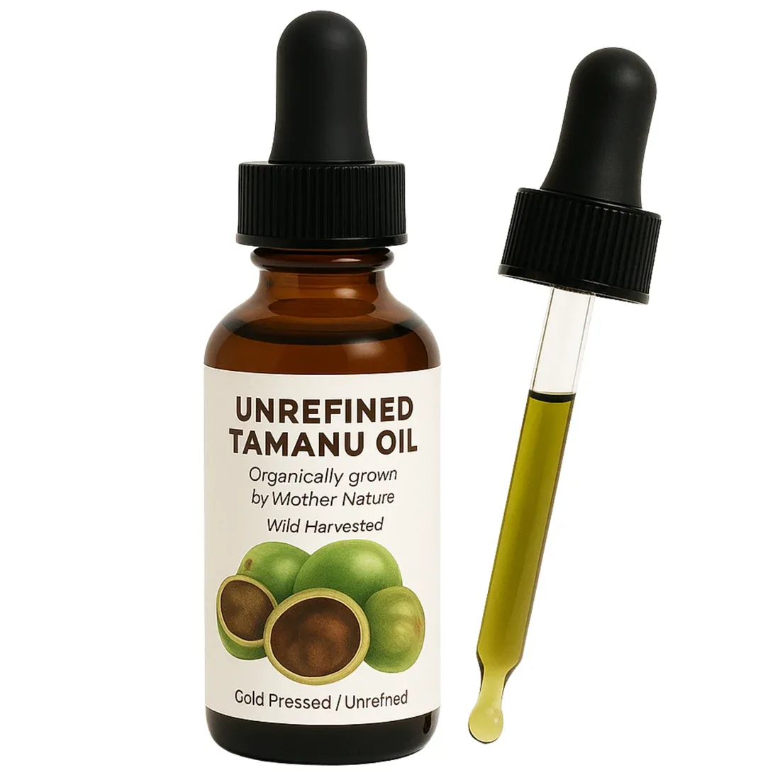 Tamanu Oil Organic Cold Pressed