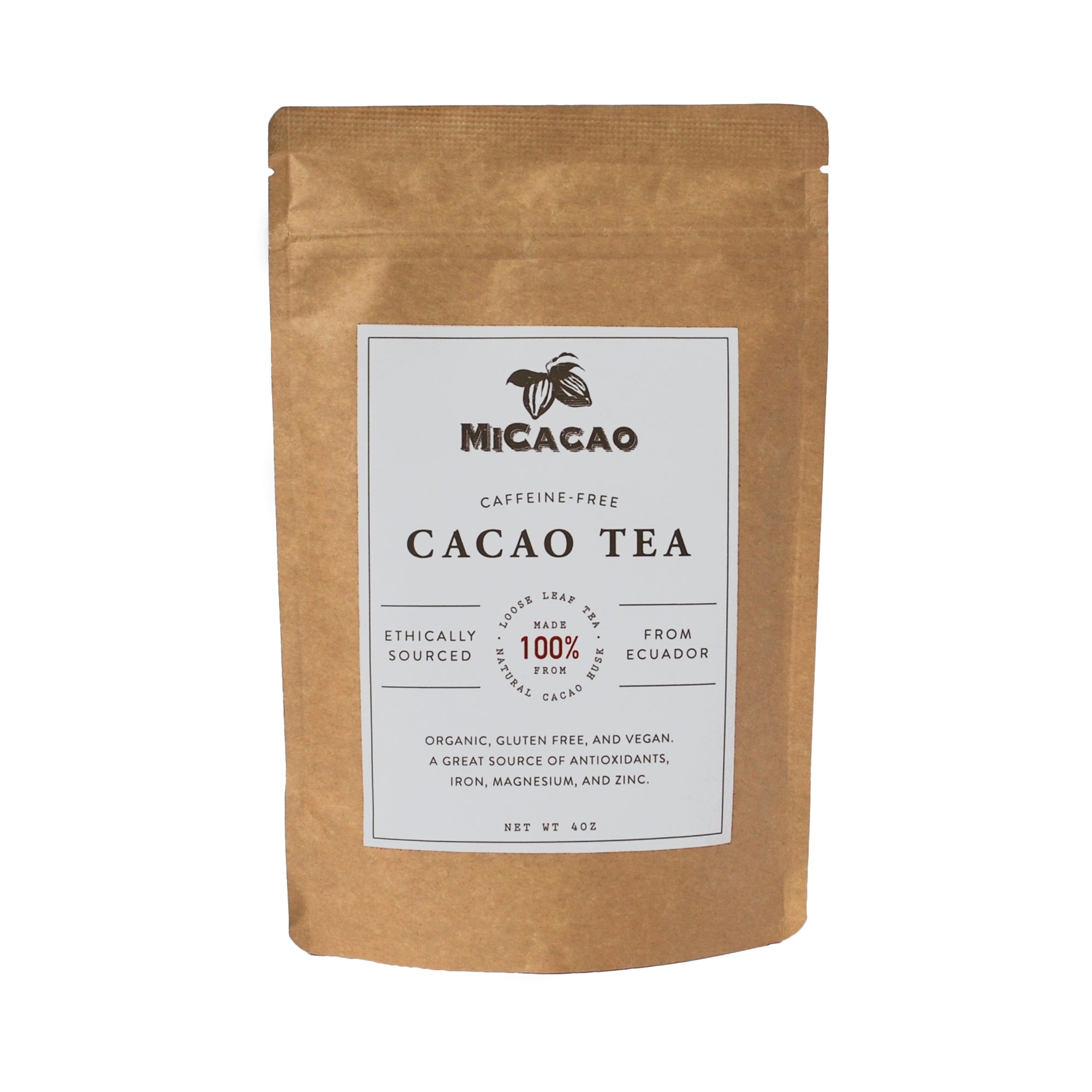 Organic Cacao Tea — Loose Leaf